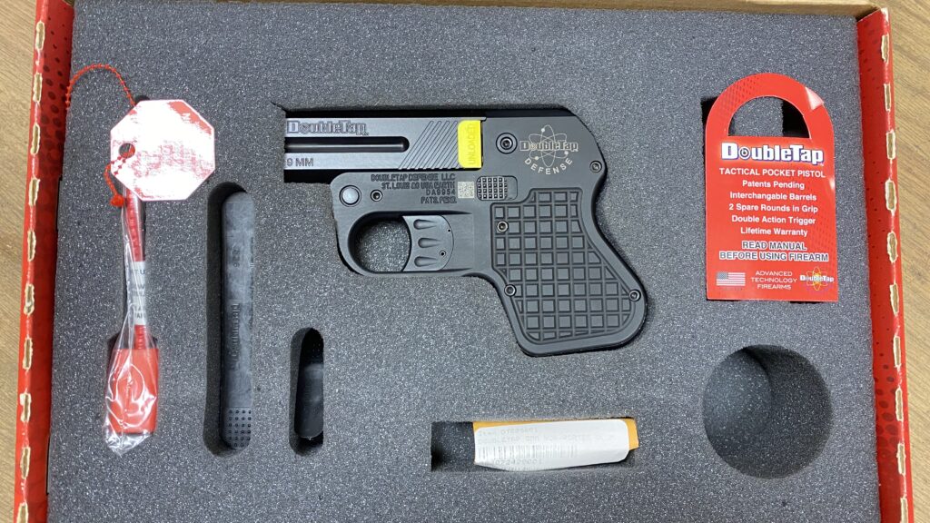 Used DoubleTap 9mm Tactical Pocket Pistol – excellent condition!