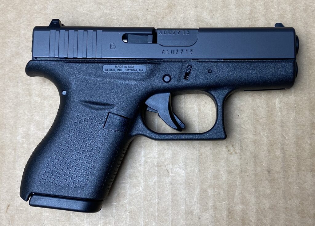Used Glock 42 380 Auto G42 3-6 rd Mags