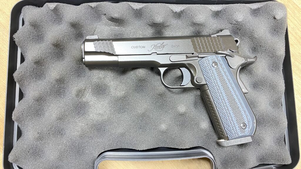 Used Kimber Super Carry Custom HD 45 ACP night sights 8 rd one mag