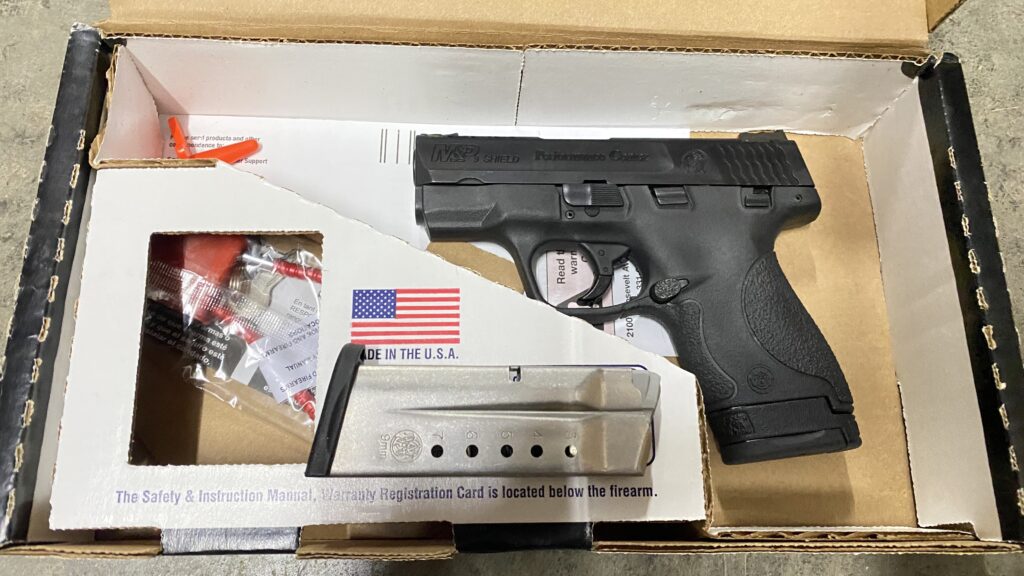 Used Smith & Wesson Performance Center 9mm Ported Shield 10108