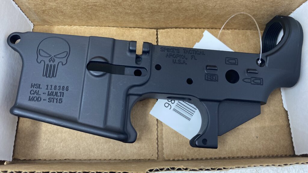 Spikes Tactical Stripped Lower Receiver ST15 5.56/223