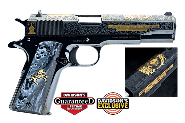 Colt 1911 Custom Samuel Colt Davidson’s Exclusive 45 ACP O1911C-SCB