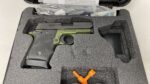 Used Sig Sauer Army Green P938 9mm Luger One Mag Hogue Grip - View 1