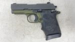 Used Sig Sauer Army Green P938 9mm Luger One Mag Hogue Grip - View 3
