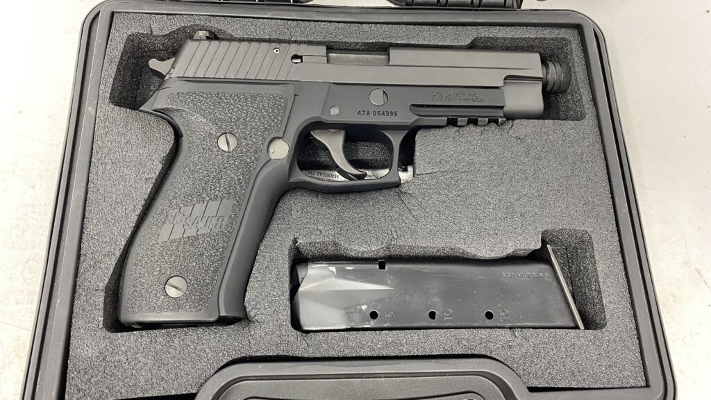 Used Sig Sauer P226 9mm MK-25 Threaded Barrel One Mag