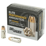 Sig Sauer Elite Performance 357 Sig Ammo 125 grain V-Crown JHP Case of 200 Rounds Bulk E357S1-20 - View 2