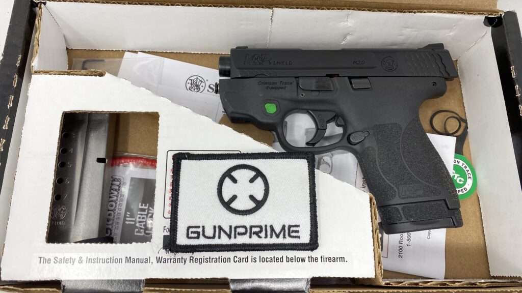 Used Smith & Wesson M&P9 Shield M2.0 Green Laser 11903