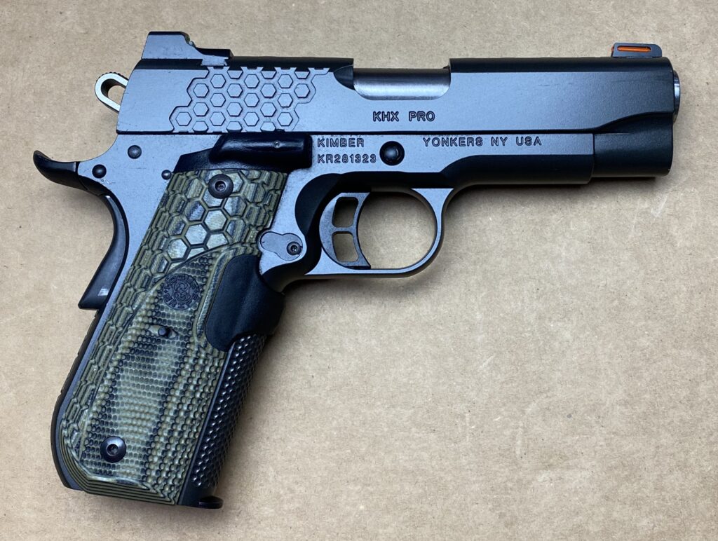 Kimber KHX Pro 45 ACP Laser Grips Fiber Optics 3000361