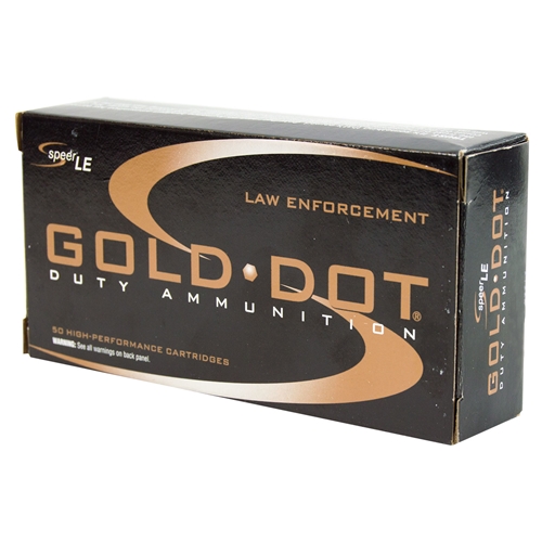 Speer Gold Dot Hollow Point 40 S&W 165 grain GDHP Box of 50 Rounds 53970