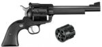 Used Ruger Blackhawk Convertible 357 MAG / 9MM 6.5″ Barrel 0318 - View 1