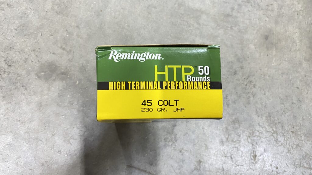 Remington HTP 45 Long Colt 230 gr JHP Box of 50