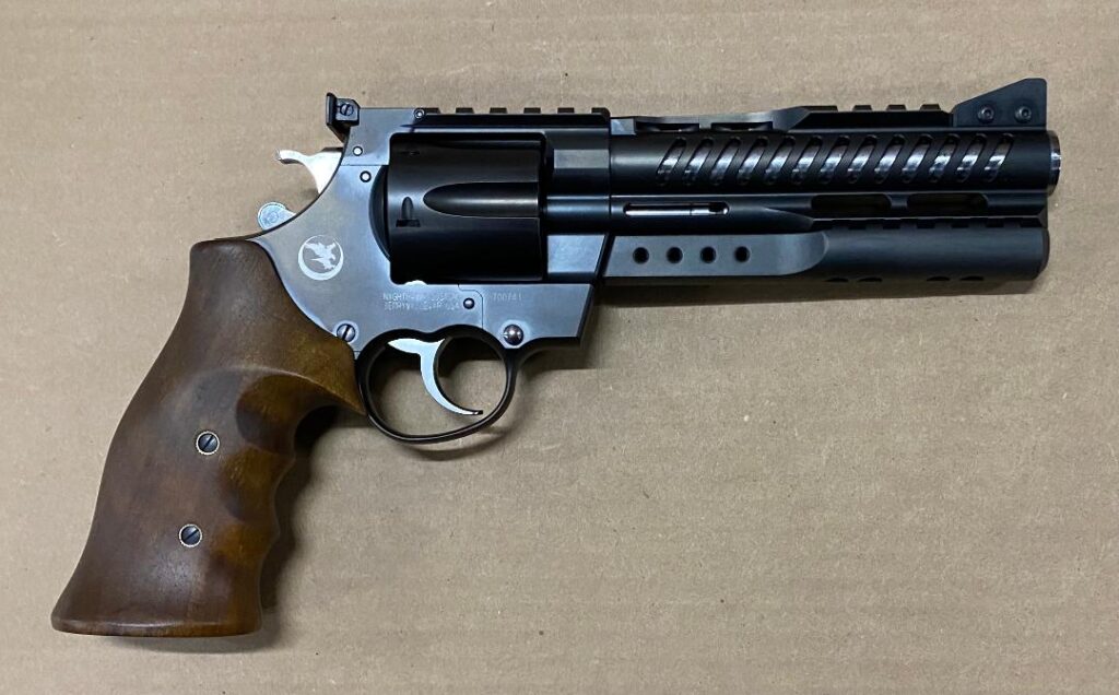 Nighthawk Custom Korth NXR 44 Mag 6 Shot Revolver 6″ Barrel 0445