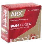 Inceptor Preferred Defense 9mm Luger 65 grain ARX Box of 25 Rounds 9ARXBRLUG-65-25 - View 2