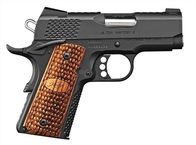 Kimber Ultra Raptor II 45 ACP 1911 3″ Barrel Custom Shop 3200378