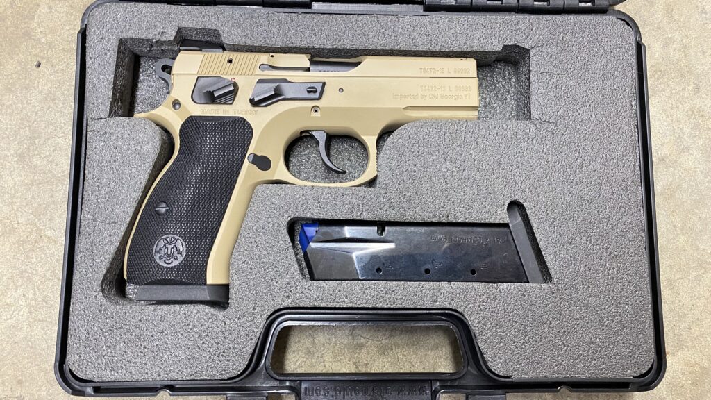 Used Canik 55 Stingray-C 9mm Luger FDE CZ Clone