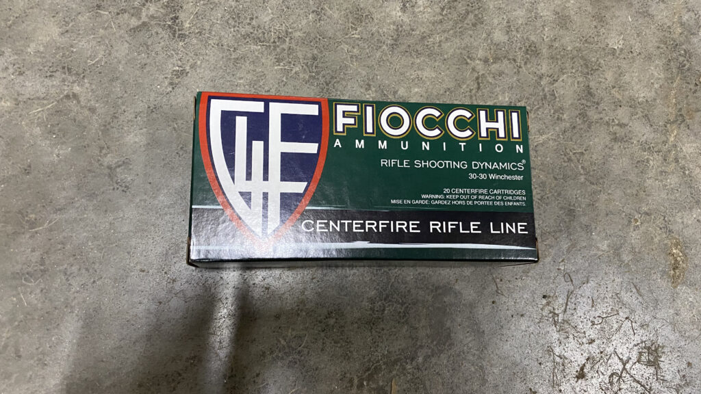 Fiocchi 30-30 Winchester 150 gr Soft Point Box of 20 Rounds – limited quantity!