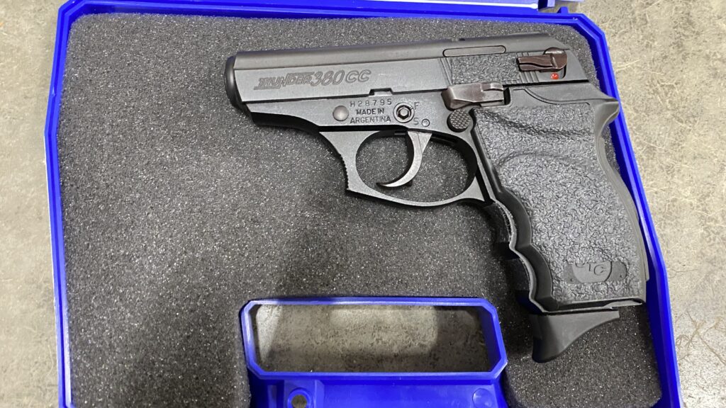 Used Bersa Thunder 380 Auto Black One 8 rd Mag w/ Lasergrip