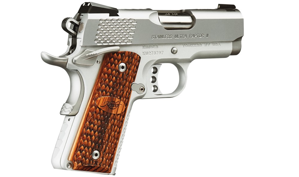 Kimber Stainless Ultra Raptor II 45 ACP 1911 Officer’s Model 3200375
