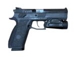 Used CZ P-09 Duty 9mm Black 19 Round Capacity Double Action W/ Holosun P ID 91620 - View 4