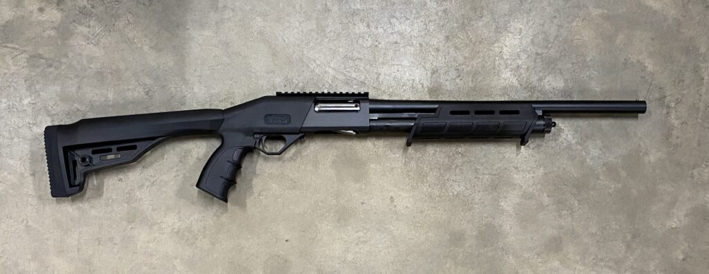 JTS X12 Tactical Pump Action 12 Ga 4+1 Capacity 18.5″ Barrel X12PT
