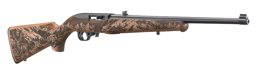 Used Ruger 10/22 22 LR TALO Mule Deer Walnut Stock 31161