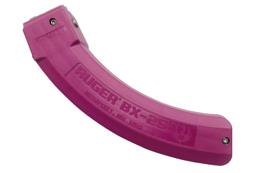 Ruger 22 LR 25 Round factory magazine Raspberry Red Plum 10/22 MAGS