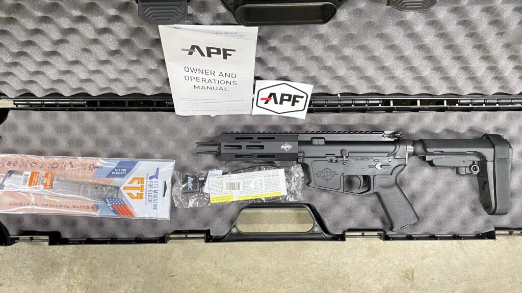 Alex Pro Firearms P107 9mm Luger AR-9 6″ AR Pistol MLOK P-107 SBA Brace AR9