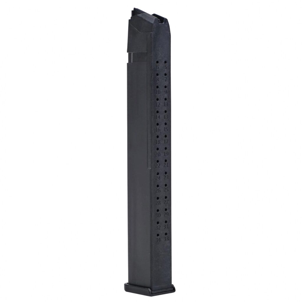 Toolman Tactical 9mm Luger Glock Compatible 35 Round Magazine GL35B Mag