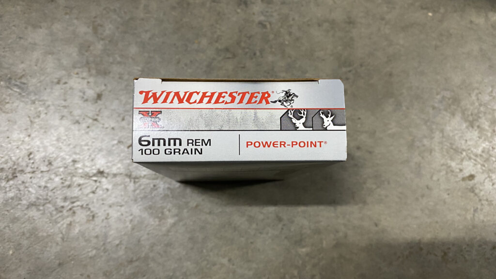 Winchester Super X 6mm Remington 100 grain Power-Point Box of 20 Rounds X6MMR2