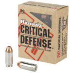 Hornady Critical Defense 40 S&W Ammo 165 grain FTX Case of 200 Rounds 91340 - View 1
