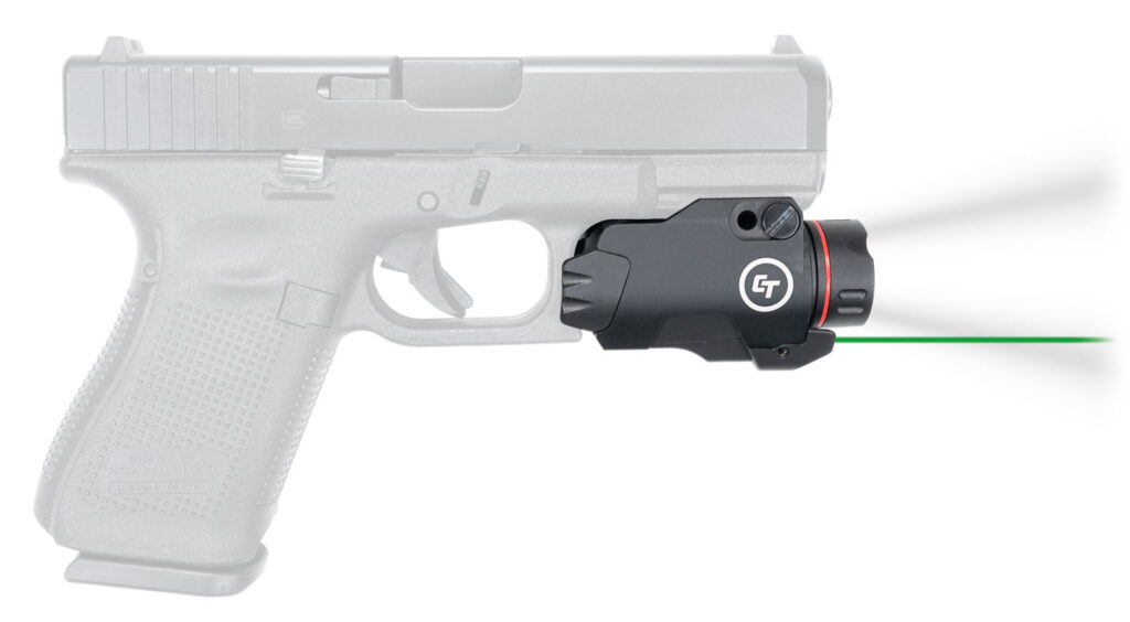 Crimson Trace CMR-207G Rail Master Pro 400 Lumen Light / Green Laser CMR-207G – Online Only