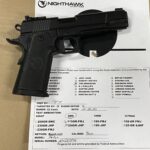 Nighthawk Falcon 9mm Government 1911 Double Stack Blackout 9234 - View 3