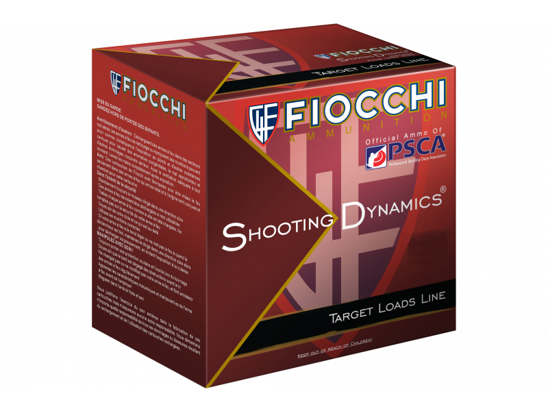 Fiocchi 12 GA 2-3/4″ 1 oz Lead Shot #8 Case of 250 Rounds / Shells Bulk Ammo 12SD1L8