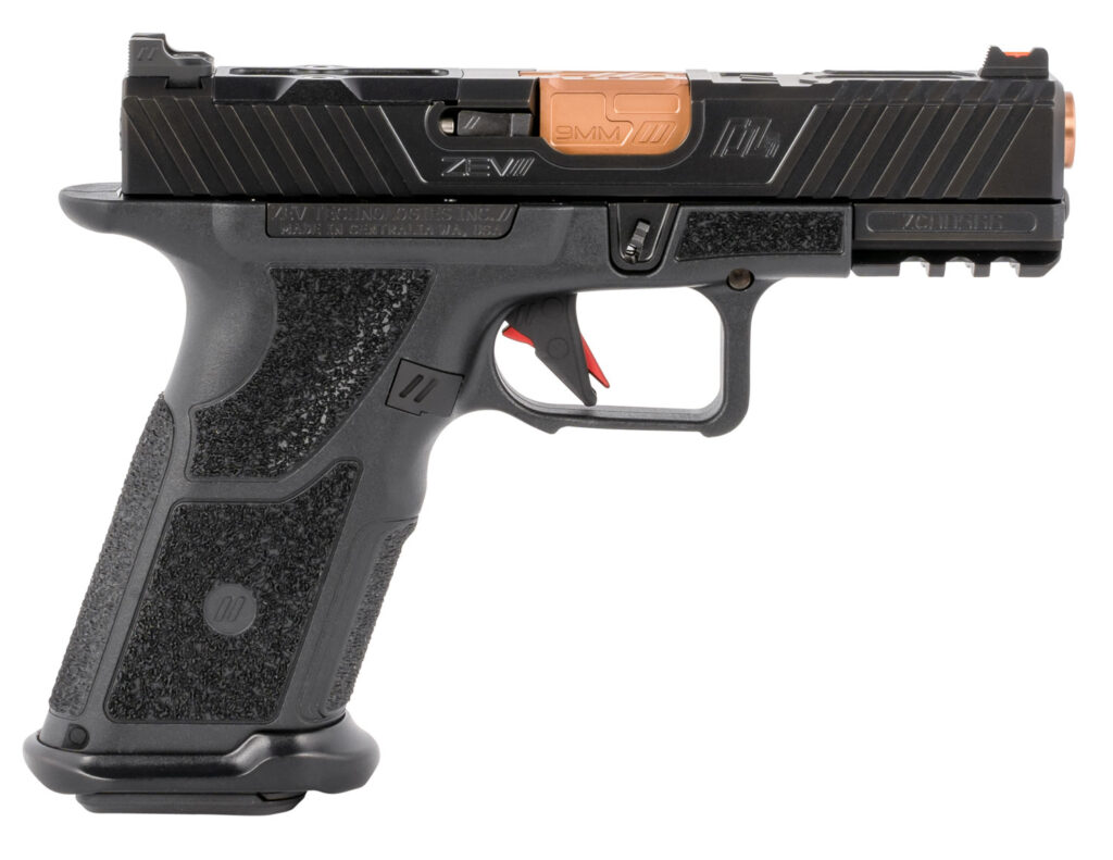 Display Model Zev Technologies OZ9C 9mm X-Grip Compact OZ9C-X-CPT-B-BRZ