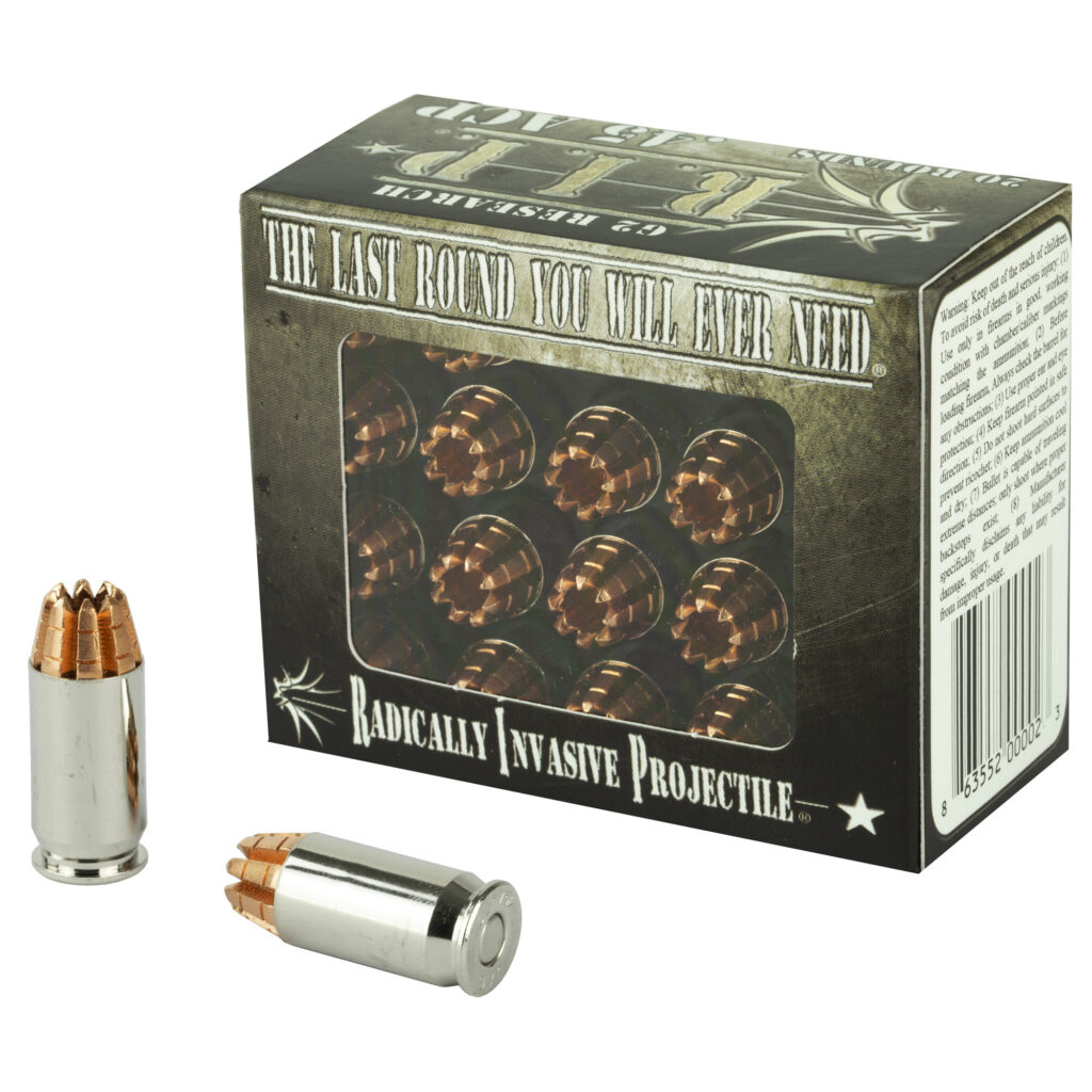 G2 Research RIP 45 Auto 162 grain Lead Free Box of 20 Rounds