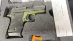 Used Sig Sauer Army Green P938 9mm Luger One Mag Hogue Grip - View 2