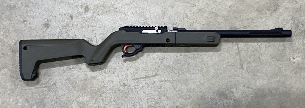 Tactical Solutions X-Ring Takedown 22 LR OD Green Magpul Backpacker 10/22