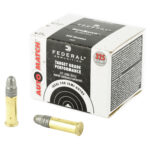 Federal Auto Match 22 LR Ammo 40 grain Lead Round Nose Case of 3250 Rounds AM22 – Free Shipping - View 1