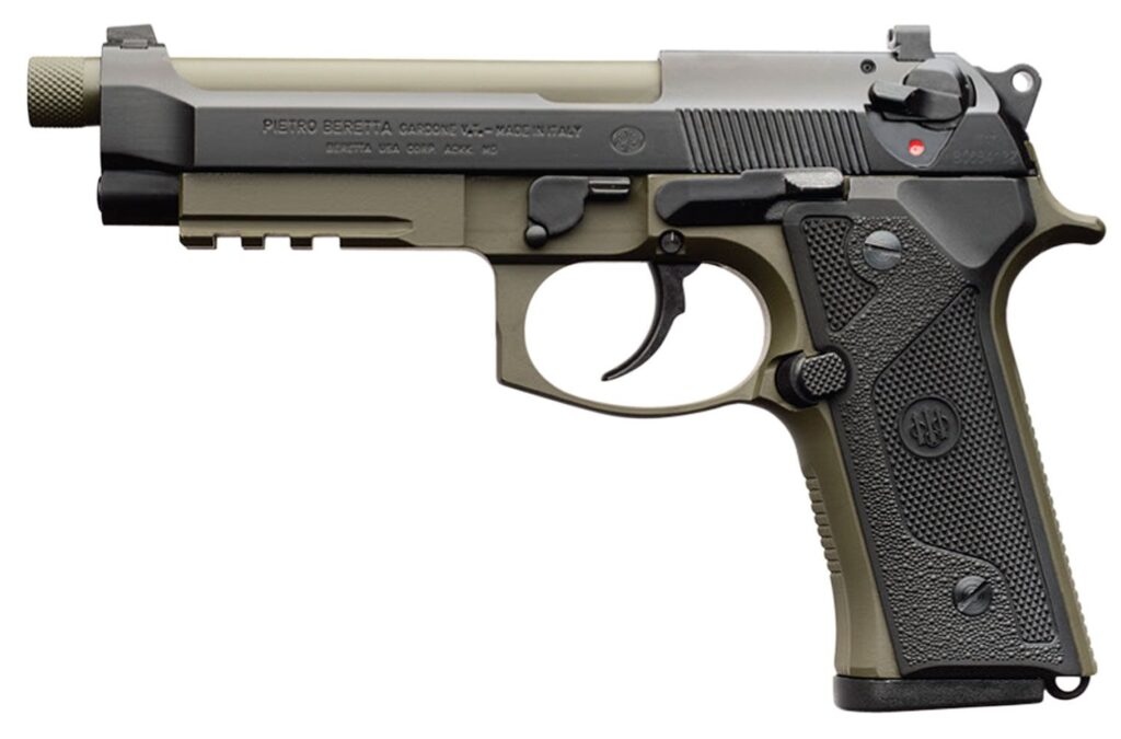 Beretta M9A3 9mm Luger Type F Black & Green J92M9A3M2