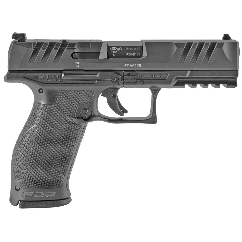 Walther PDP Optic Ready Full Size 4.5″ 9mm 18rd Black Ameriglo NS Holosun 507C X2
