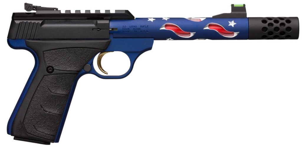 Browning Buck Mark 22 LR Plus Vision Americana Suppressor Ready 051572490