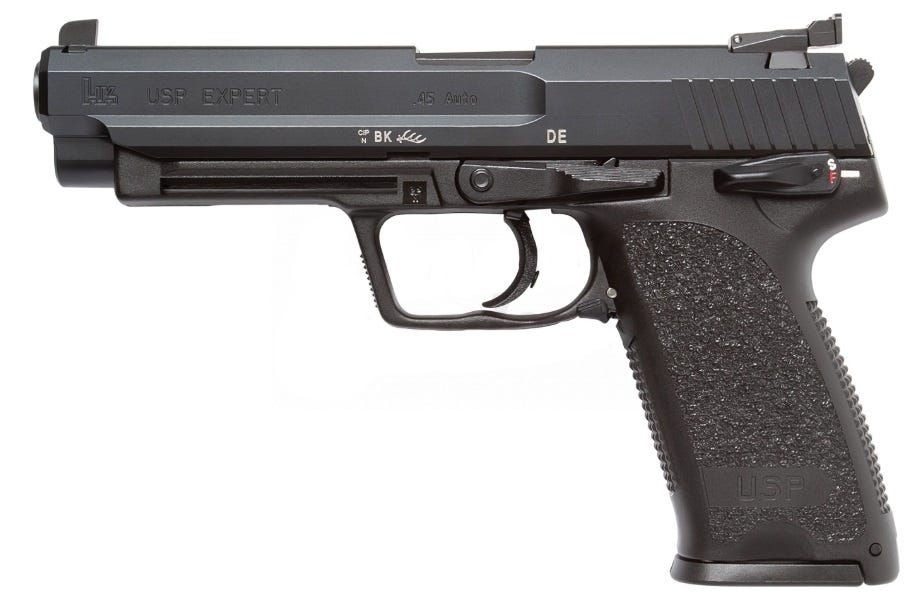 HK Heckler & Koch USP45 Expert 45 ACP 12 Round Capacity 81000364