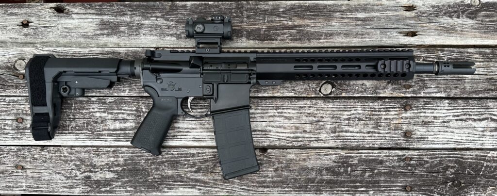 Sons of Liberty Gun Works EXO2 556 Nato 12.5″ Barrel W/ MSR Red Dot 1776