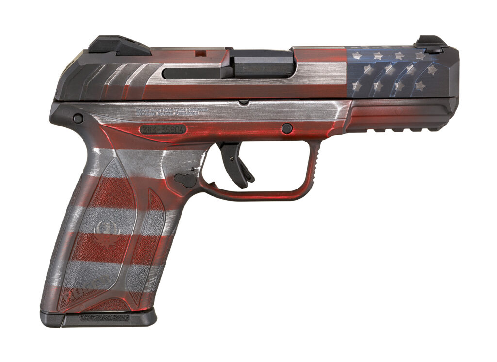 Ruger Security-9 9mm Battleworn Flag Davidson’s Exclusive 15 Round Capacity 3840