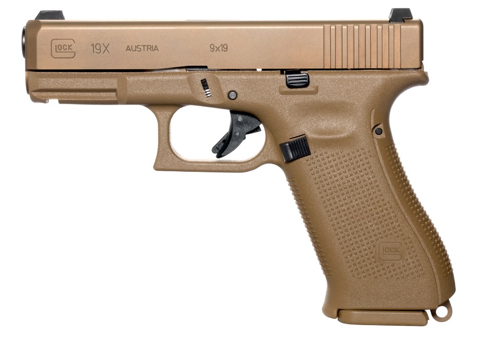 Factory Rebuilt Glock 19X Gen 5 9mm FDE 17 Round Capacity UR19501X