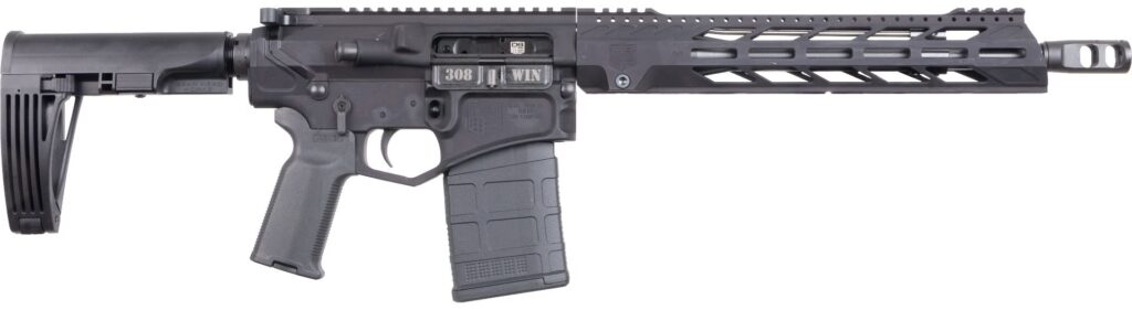 Diamondback DB10 Pistol 308 13″ Barrel Tailhook Brace AR10 DB10P13DB