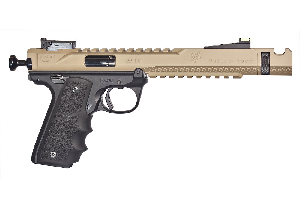 Volquartsen FDE Black Mamba 22 LR 6″ Barrel VF4M-0031
