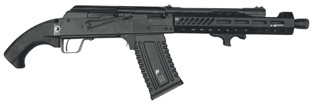 Kalashnikov USA KHAOS Khaos 12 Gauge 12.68″ 3″ 5+1 Black Rec/Barrel M-Lok Handgaurd Pistol Grip