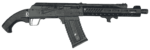 Kalashnikov USA KHAOS Khaos 12 Gauge 12.68″ 3″ 5+1 Black Rec/Barrel M-Lok Handgaurd Pistol Grip - View 1