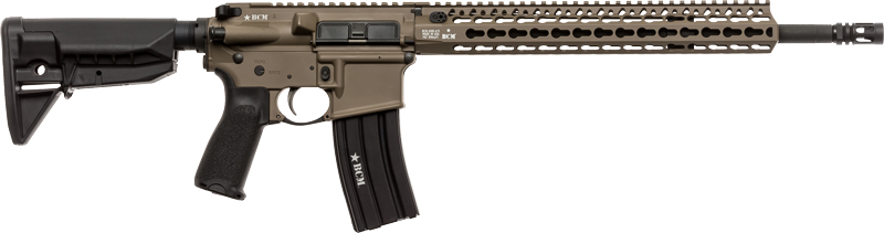 BCM Bravo Company RECCE-16 KMR-A 556 Nato FDE KeyMod BCM750-790-FDE